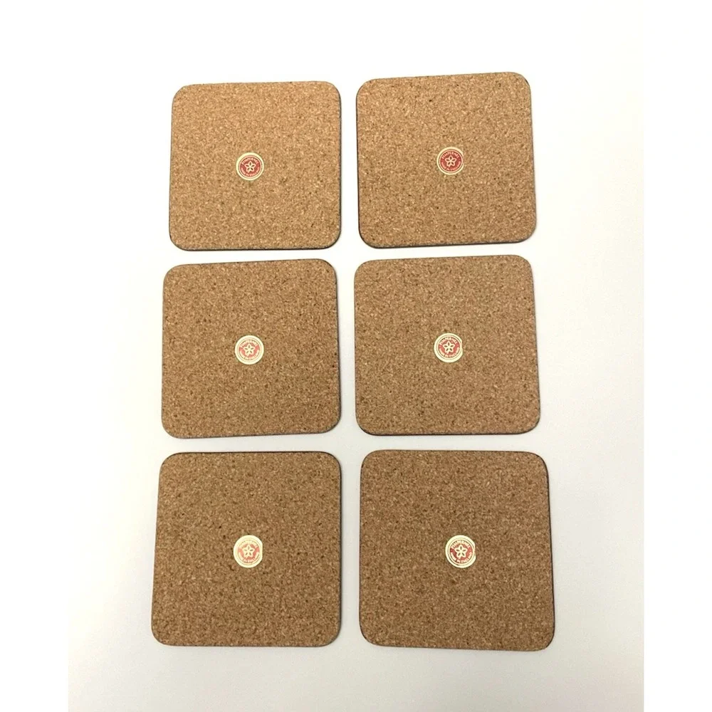Pimpernel Regatta Coasters England‎ Set of 6 Cork Back 4